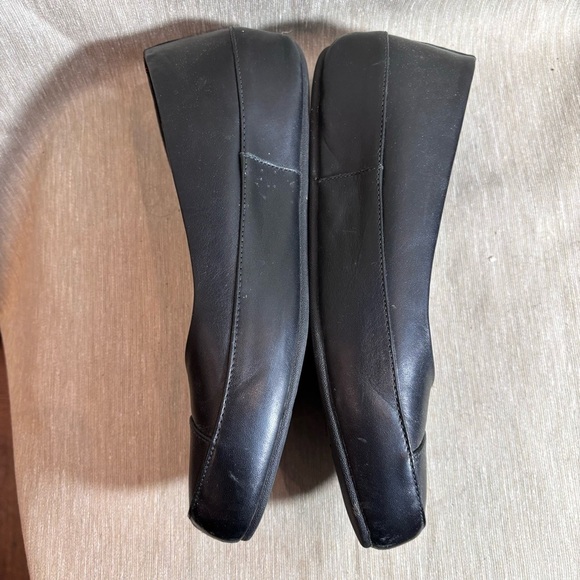 FITFLOP Sz 41 Slip On Small Platform Throughout Leather Ballet Flats Shoes - Picture 6 of 9